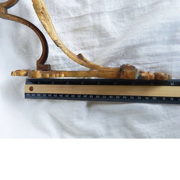 Antique 1900's French bronze Ormolu Curtain Rod - Picture 7 of 8